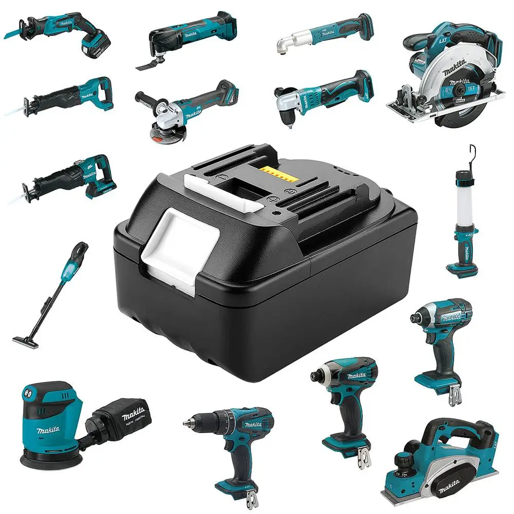 Заменить аккумулятор Makita 18 в Tool BL1850B 4 0 Ач 6 7 8 9 совместим с BL1840B BL1860B BL1830 BL1815 BL1820 |