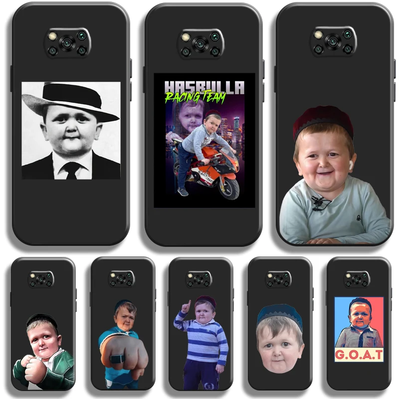 

Hasbulla Funny Cute Children Phone Case For Xiaomi Poco X3 Pro NFC For POCO X3 GT Case Carcasa Silicone Cover Liquid Silicon