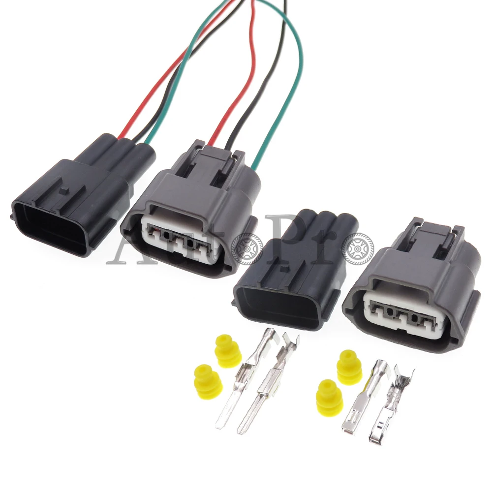 

1 Set 3 Hole 6189-0779 Auto High Voltage Pack Ignition Coil Wiring Harness Socket Car Plastic Housing Connector For BYD Nissan