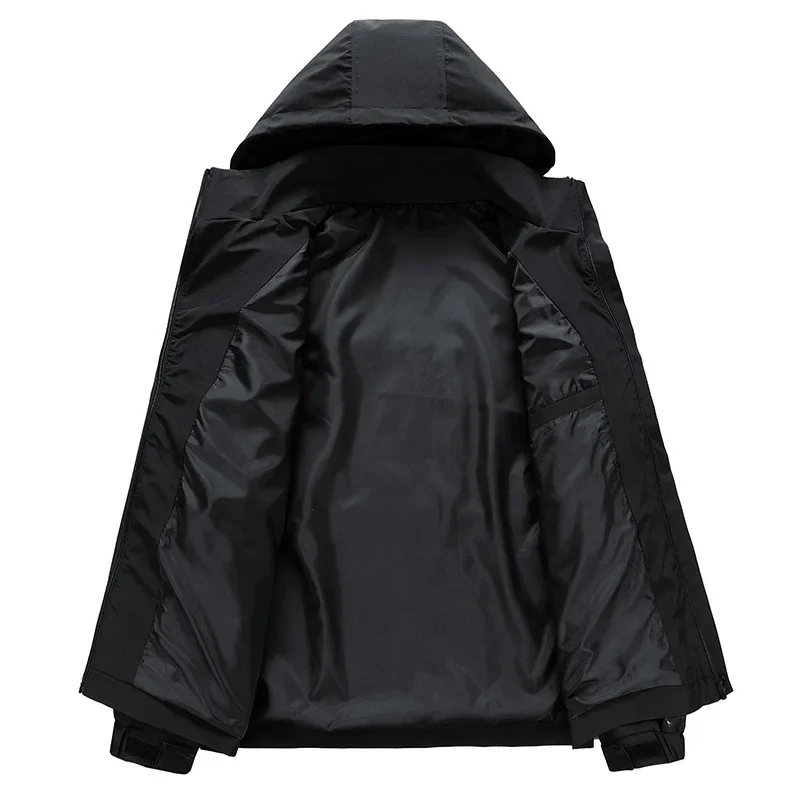 Trendy Hooded Jacket L-9XL 2023 Spring Style Loose Fit Youthful Ins Versatile Wide For Men