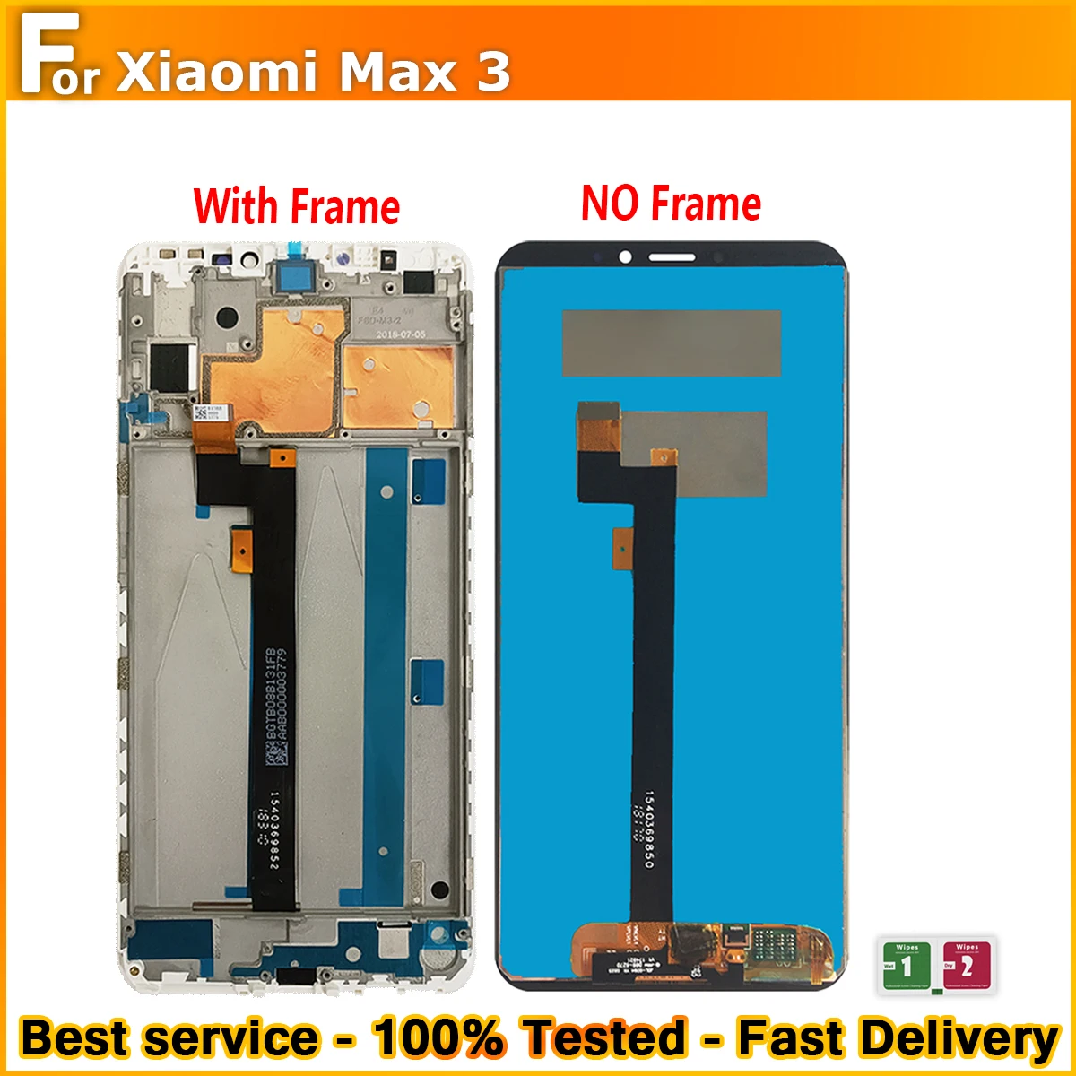 ЖК-дисплей 6 91 дюйма для Xiaomi Mi Max 3 сенсорный экран в сборе MAX3 сменный ЖК-экран без