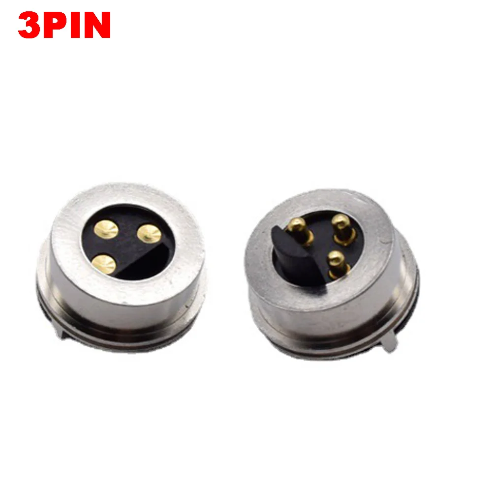 

1sets 3PIN 12V 5A High Current Blind Suction DC Magnet Pogo Pin Connector LED Smart Home Light Magnetic Head Control Connector