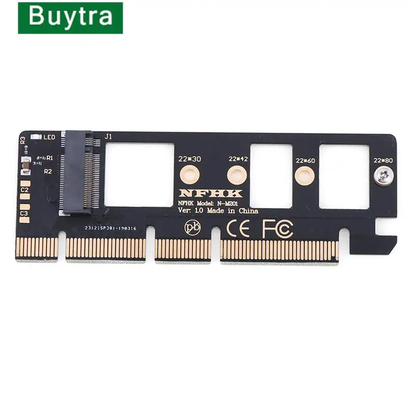 Лидер продаж, переходник NGFF M Key M.2 NVME AHCI SSD в PCI-E PCI Express 3,0 16x x4, переходник с картой для XP941 SM951 PM951 A110 SSD
