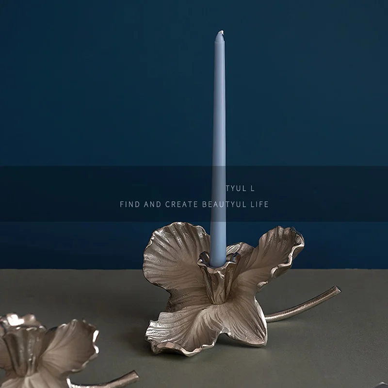 

Shelf Modern Centerpiece Candle Holder Pedestal Aesthetic Living Room Center Table Candle Holder Bougeoir Home Decor SY50CH