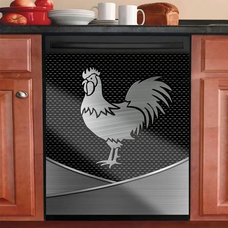

Rooster Dishwasher Cover, Magnetic Dishwasher, Rooster Dishwasher Sticker, Kitchen, Home Decor, Rooster Gifts, Mothers Gifts LNG