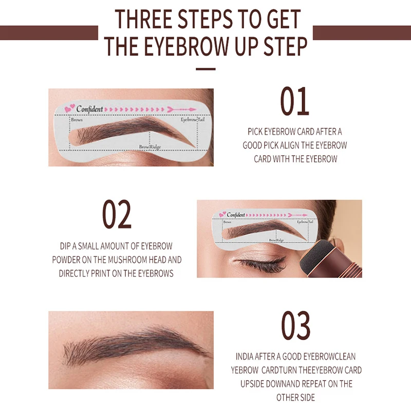 Рисунок 4 - кисти 1 шт. штамп для бровей 10 шт