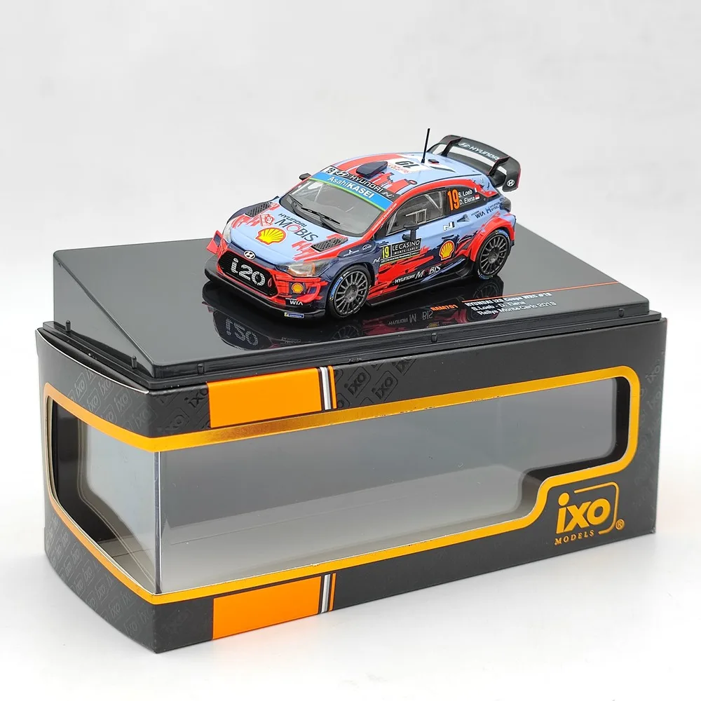 

1:43 IXO For H~NDAI i20 WRC 2019 #19 S.Loeb D.Elena Rallye Monte Carlo RAM701