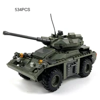modern military germany condor wheeled armoured personnel carrier batisbricks mega block ww2 vehicle building brick toy for gift