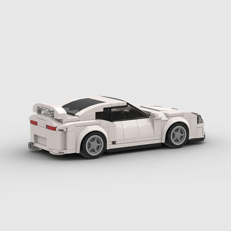 MOC City Car Vehicle Speed Champion Racer Fast &amp Furious A80 Supra V2 Спортивные строительные блоки Кирпичная