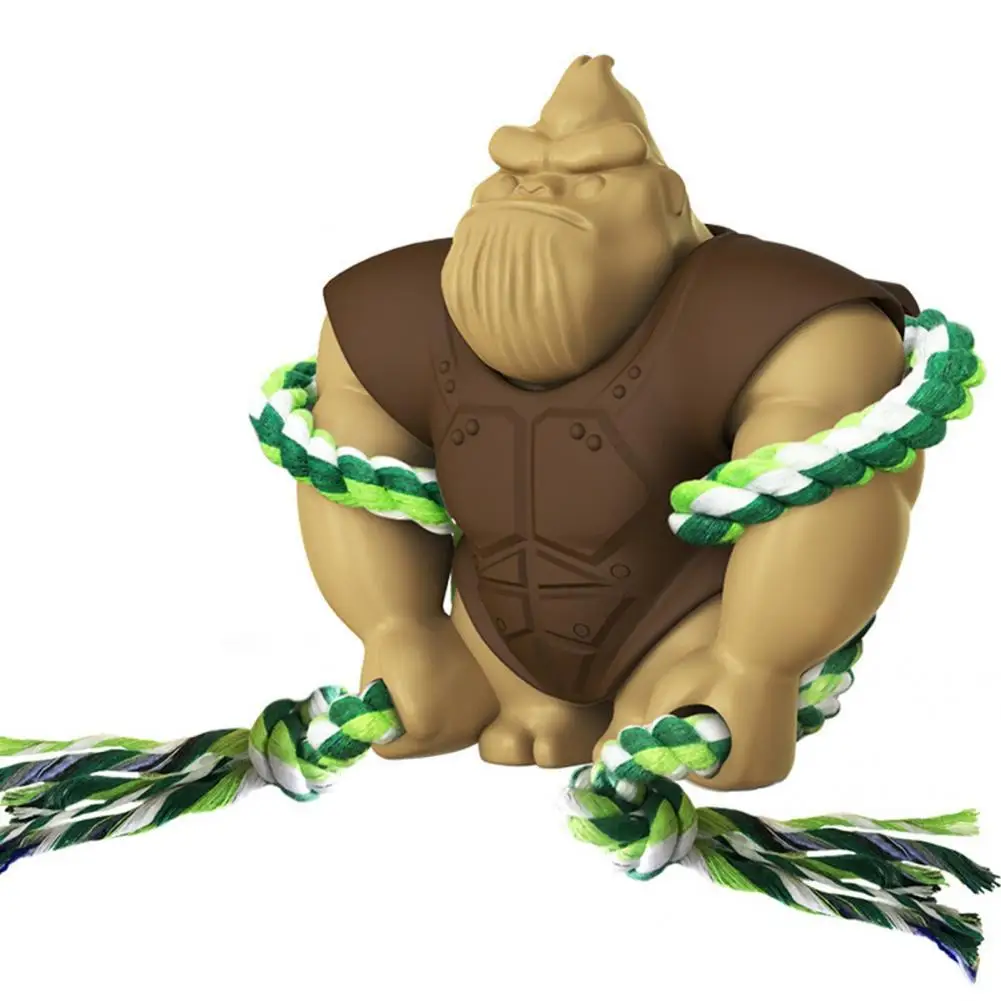 

Playing Toy Safe Pet Dog Chewing Toy TPR Toy Pet Chew Toy Ape Shape Pet Toy