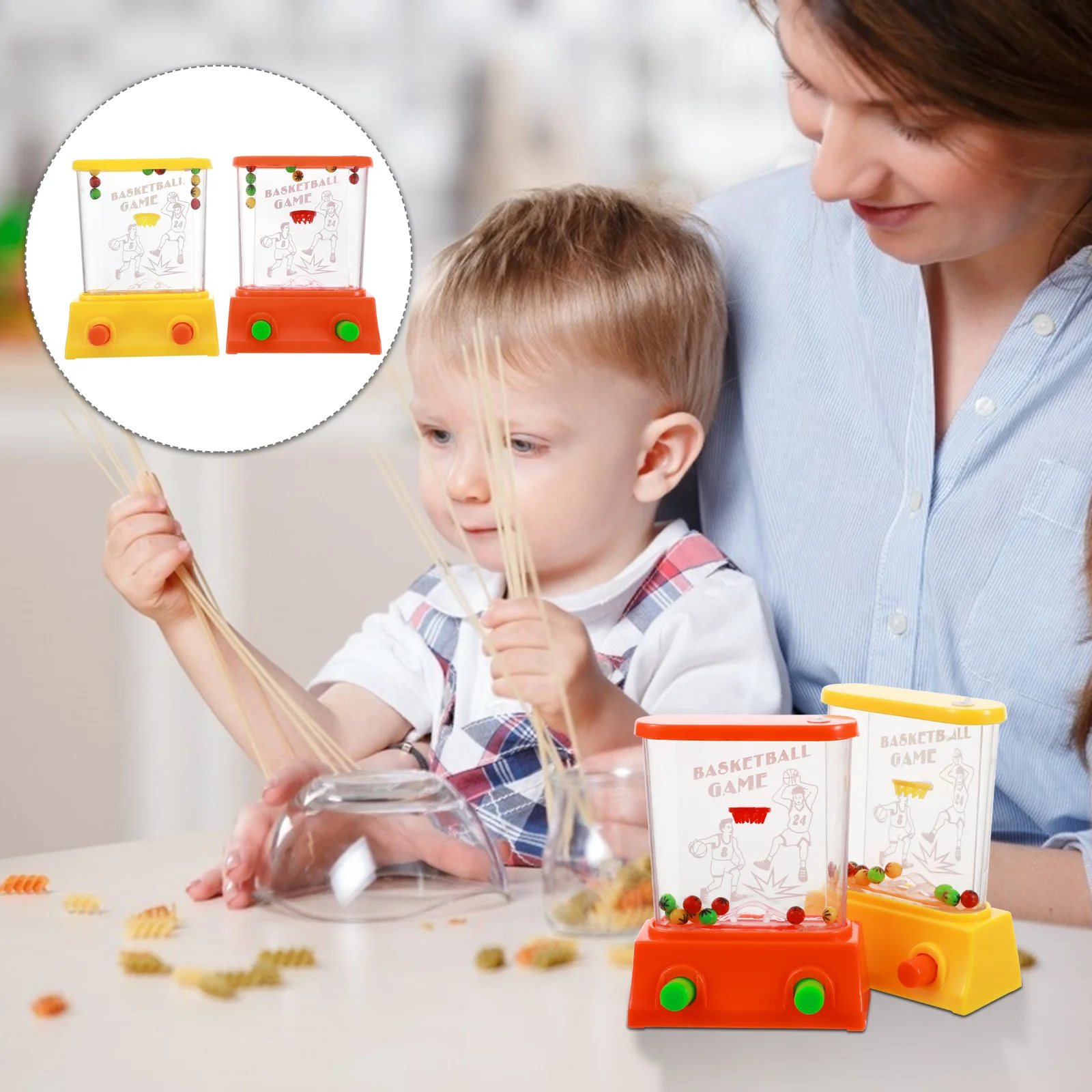 

2pcs Water Toss Ring Toys Water Ring Game Handheld Water Ring Toy for Kid