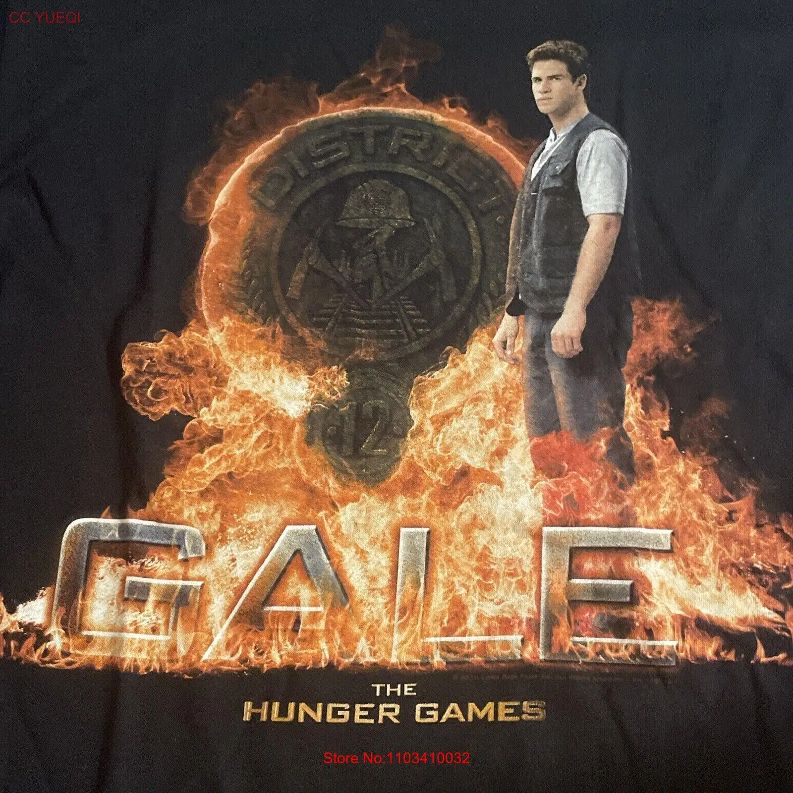 НОВАЯ футболка The Hunger Games Gale средний размер
