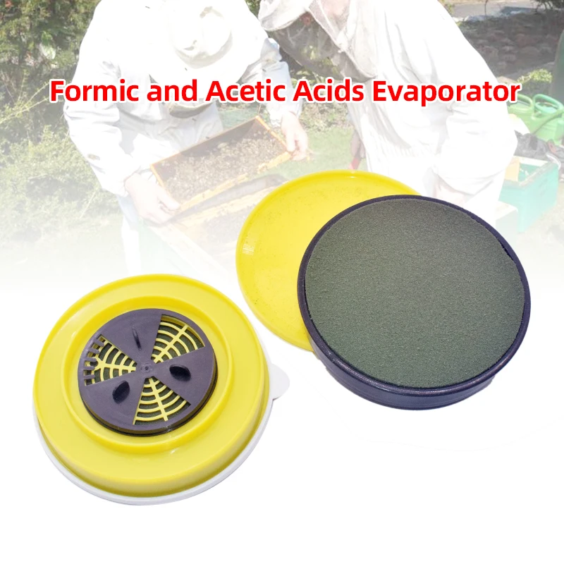 Beehive Adjustable Formic and Acetic Acid Dispenser Formic Acid Evaporator for Beehive Mite Killing Beekeeping Tools