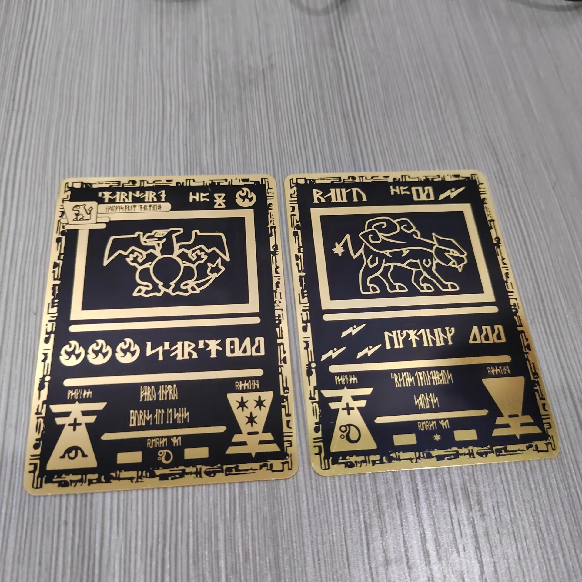 2022 Покемон железные карты черный металл Пикачу Mewtwo Eevee Сквиртл блестящие буквы