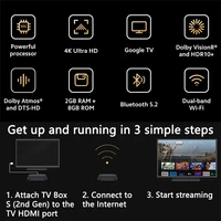Тв-Приставка Xiaomi Mi TV Box S 4K (в корзине сработает дополнительная скидка в 190 рублей)#1