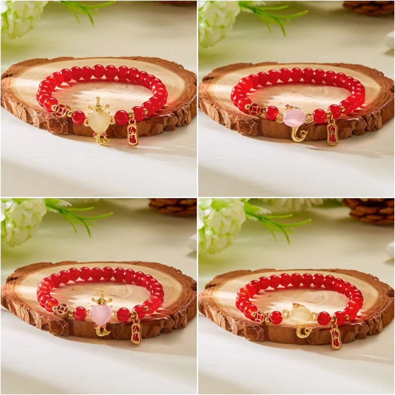 Китайский винтажный браслет в виде змеи