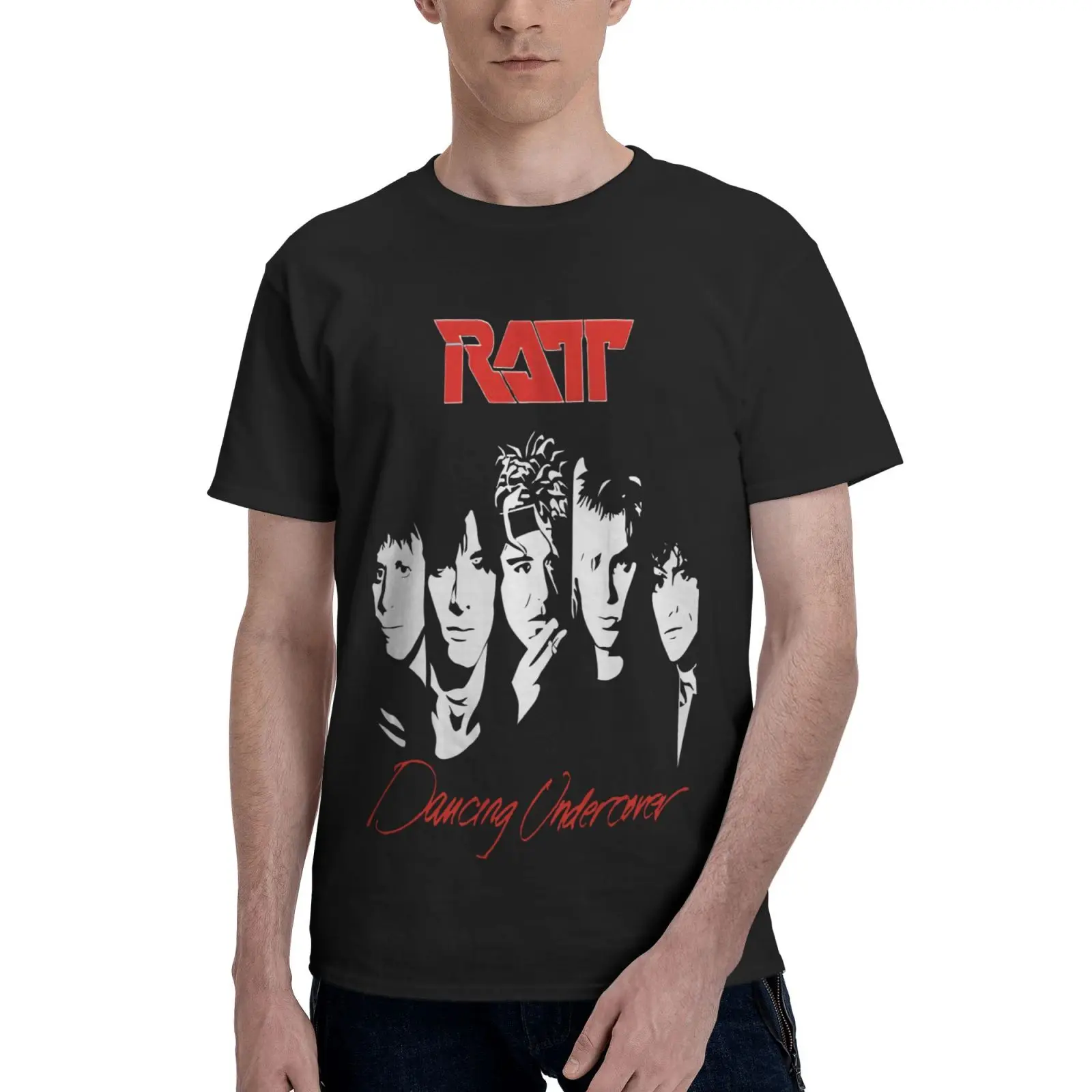 

Ratt Rollnratt Birthday Oversized T-Shirt Harajuku T-Shirt Anime Clothes Tshirts For Men T Shirts Men's Clothes Shirts For Men