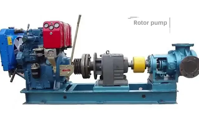 

BW series high temperature bitumen gear pump used in asphalt mixing station