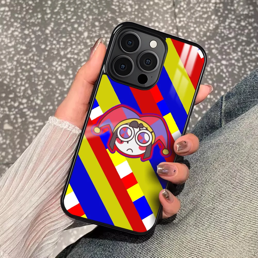 Удивительный цифровой чехол для телефона C-Circus для iPhone 16, 15, 14, 13, 12, 11 Pro Xs Max Mini Plus, противоскользящий, жесткий чехол (art.: 3920cd33167db) - 3920cd33167db