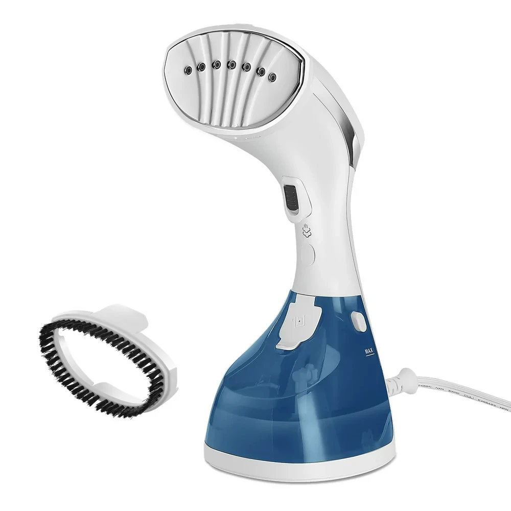 

Power Steam Handheld Steamer with Extra of Steam Feature, White and Blue