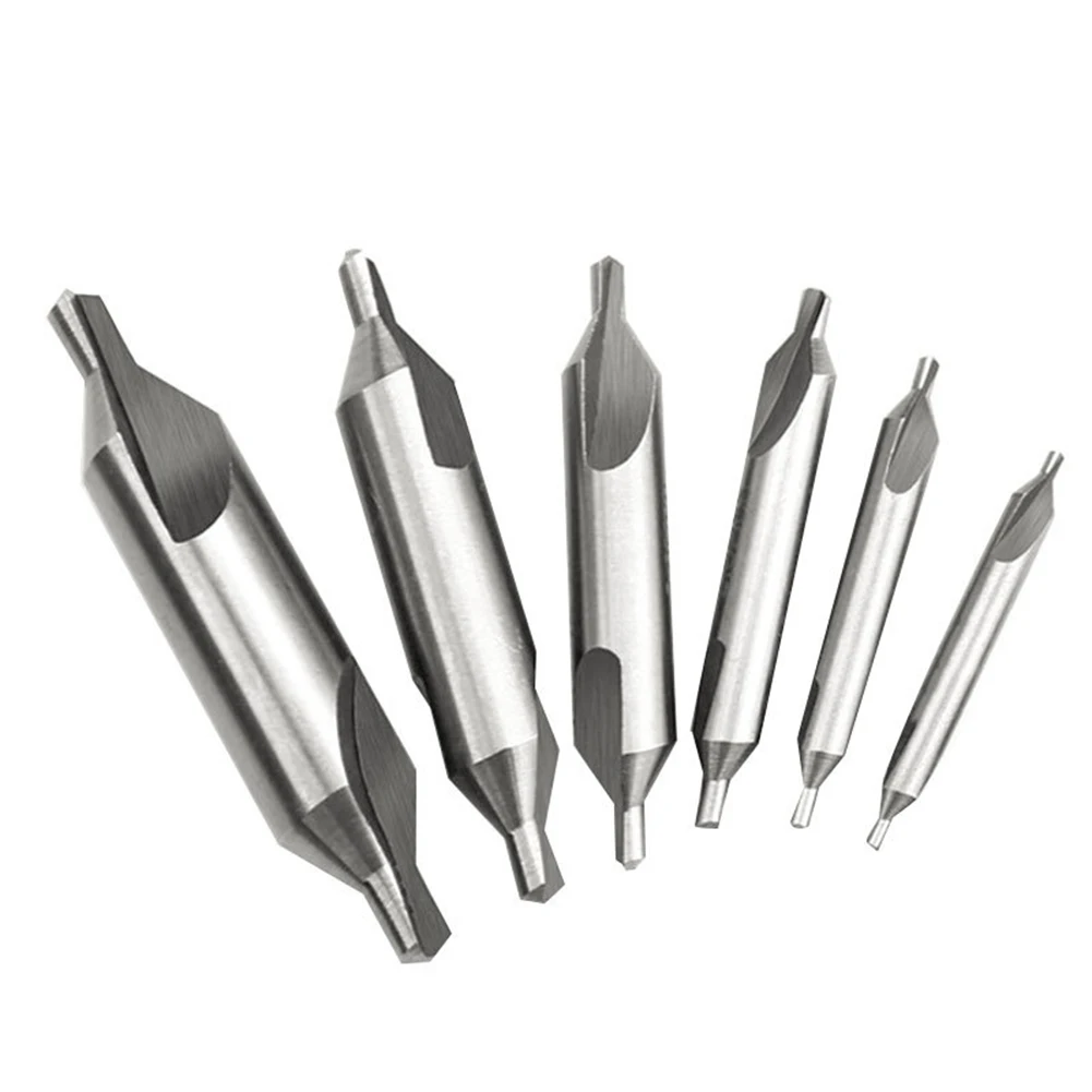 

Brand New HSS Center Drill Combined Tool Double Ended HSS Lathe Spotting Drill Tackle Center 5/3/2.5/2/1.5/1mm 5PCS