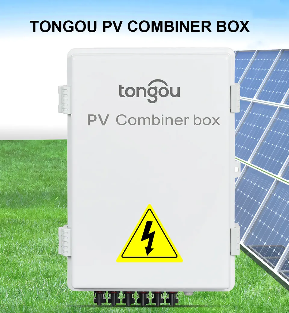 Комбайнер солнечных батарей с защитой от молний 10 А 6 струн 1000 В для панели 550 в