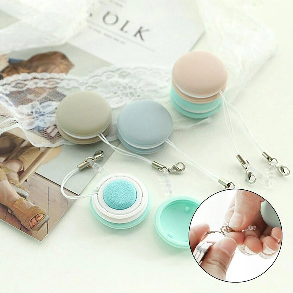 

Candy Color Cleaning Wipes with Dustproof Plug Phone Screen Cleaner Keychain Pendant Glasses Cleaning Brush Soft Multifunctional