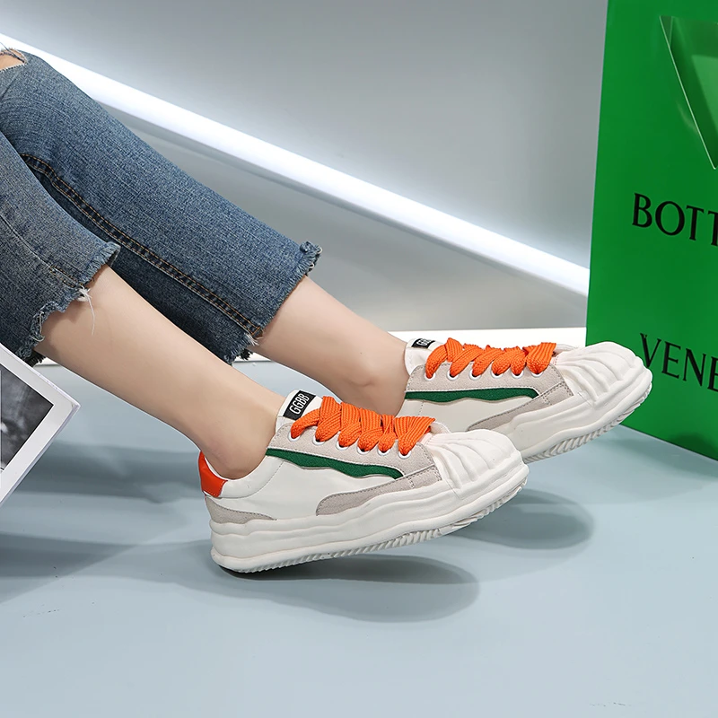 

Women Flat Platform Shoes Japanese Style Women Sneakers Mixed Colors Women's Sport Shoe sapatos femininos Flats Vulcanized Shoes
