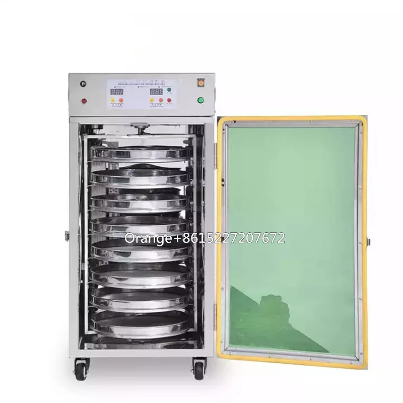 

8 Layers Fruit And Vegetable Rotory Drying Equipment Tea Grains Nuts Food Dryer Rack Cabinet Machine