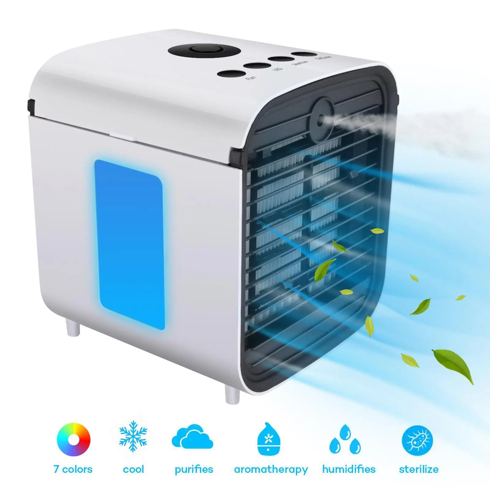 

Summer Air Conditioners Fan Portable USB Fan Office Fan Device Cooling Conditioning Shipping Home Fast Air Humidifier Purif C9Q4