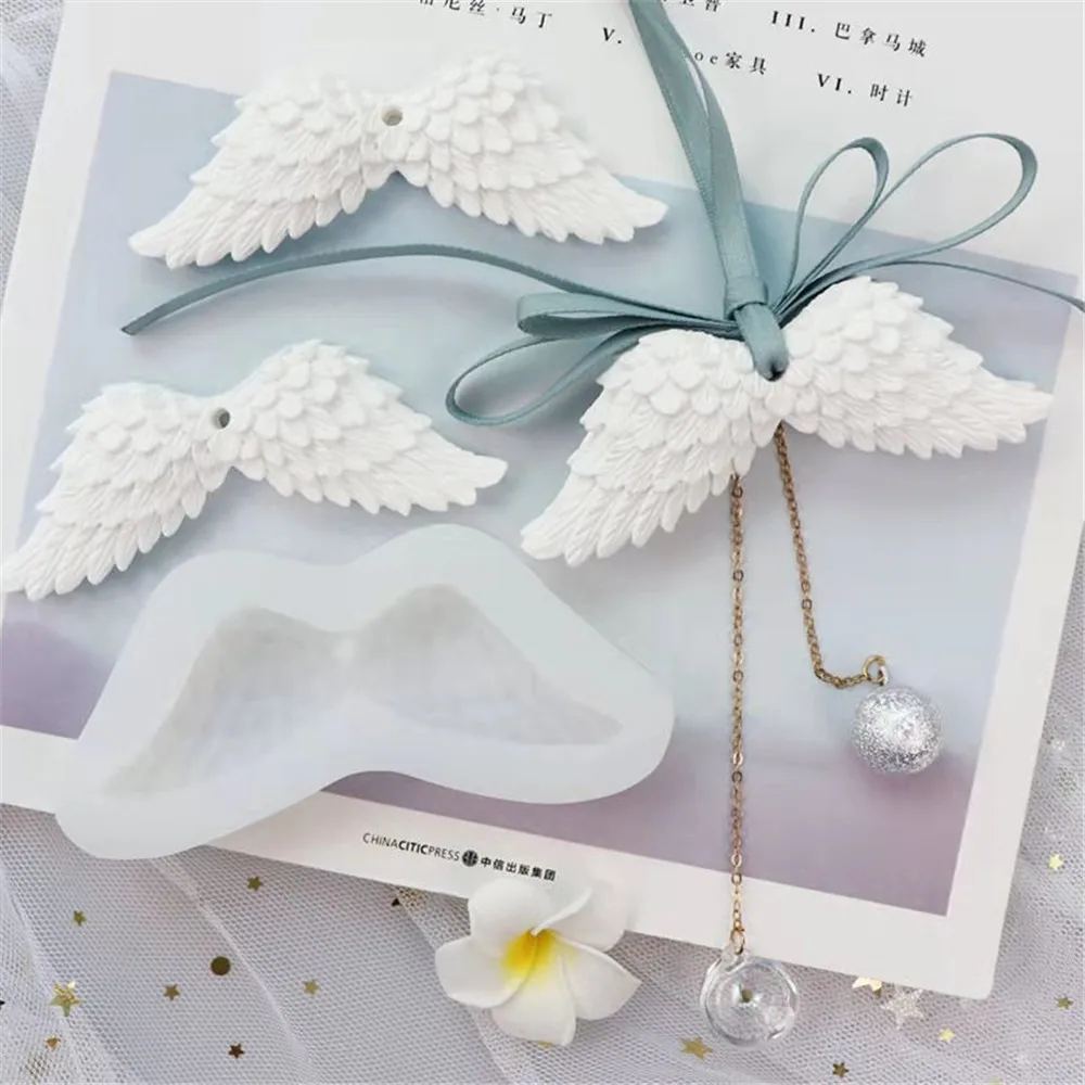 

3D Angel Wing Silicone Baking Mold Fondant Dessert Pastry Candy Chocolate Mould Cake Decorating Tools Kitchen Accessories