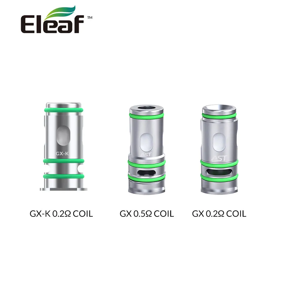

Original Eleaf GX Coil Head 4PCS/lot GX-K 0.2ohm/GX 0.5ohm Vaporizer For Eleaf iStick Pico Le Kit Electronic Cigarette Vape