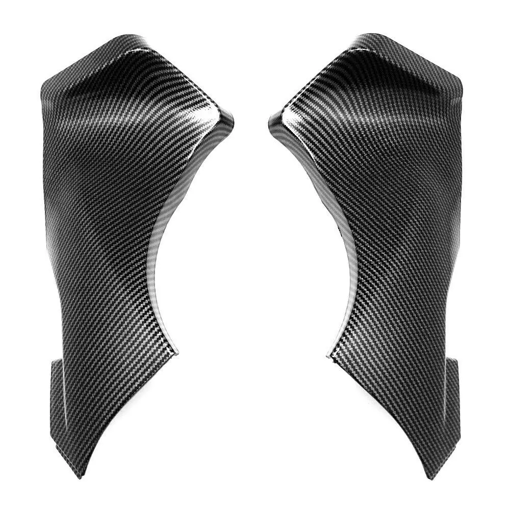 

For KAWASAKI ZX-6R 2005 2006 Hydro Dipped Carbon Fiber Finish Front Dash Lower Handle Cover Fairing