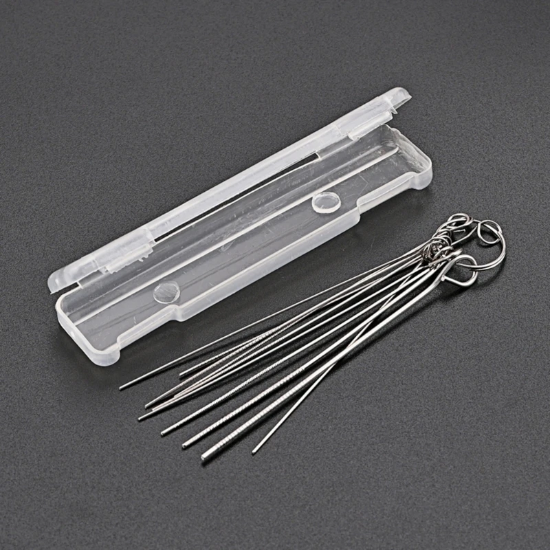 

Guitar Nut Slotting File Kit Saw Rods Slot Filing Set Guitar Sanding Kit Tool Guitar Bridge Saddle Nut Files