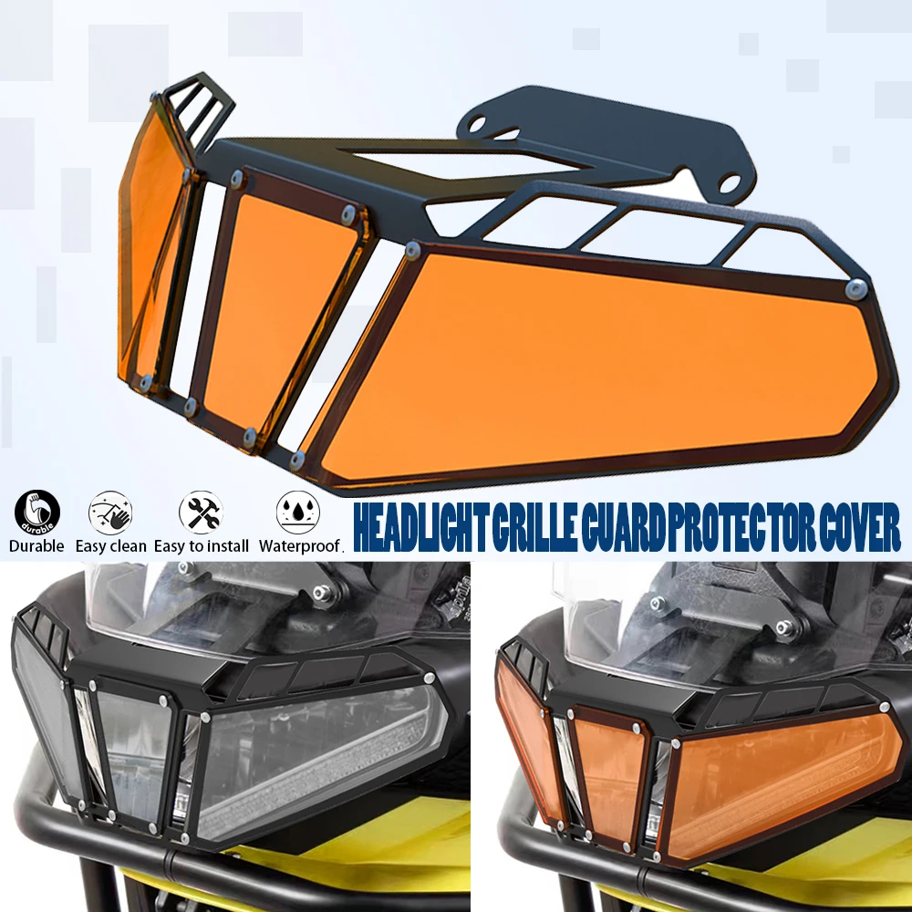 

For Aprilia Tuareg 660 2021 2022 2023 Tuareg660 Motorcycle Grille Protect Headlight Head Light Guard Protector Protection Cover