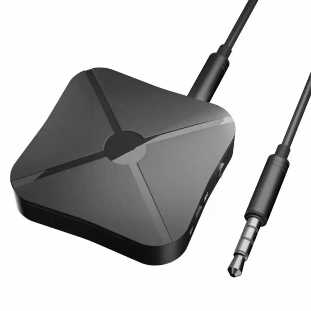 

2 IN 1 Real Stereo Bluetooth -compatible 4.2 Receiver Transmitter Bluetooth Wireless Adapter Audio With 3.5MM AUX For TV MP X8B5
