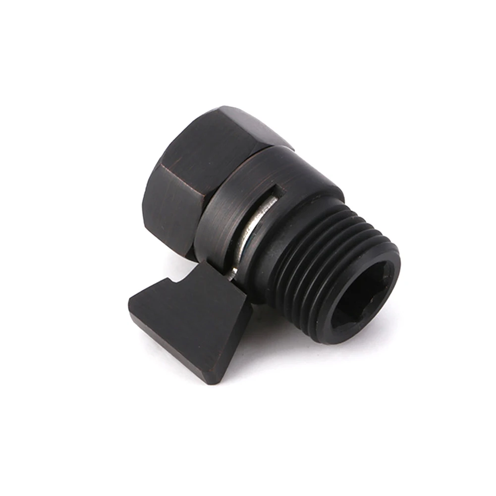 

Switch Shower Valve Fixtures Flow Regulato Quick Control Replace Spray Water Saving Accessories Bathroom Black