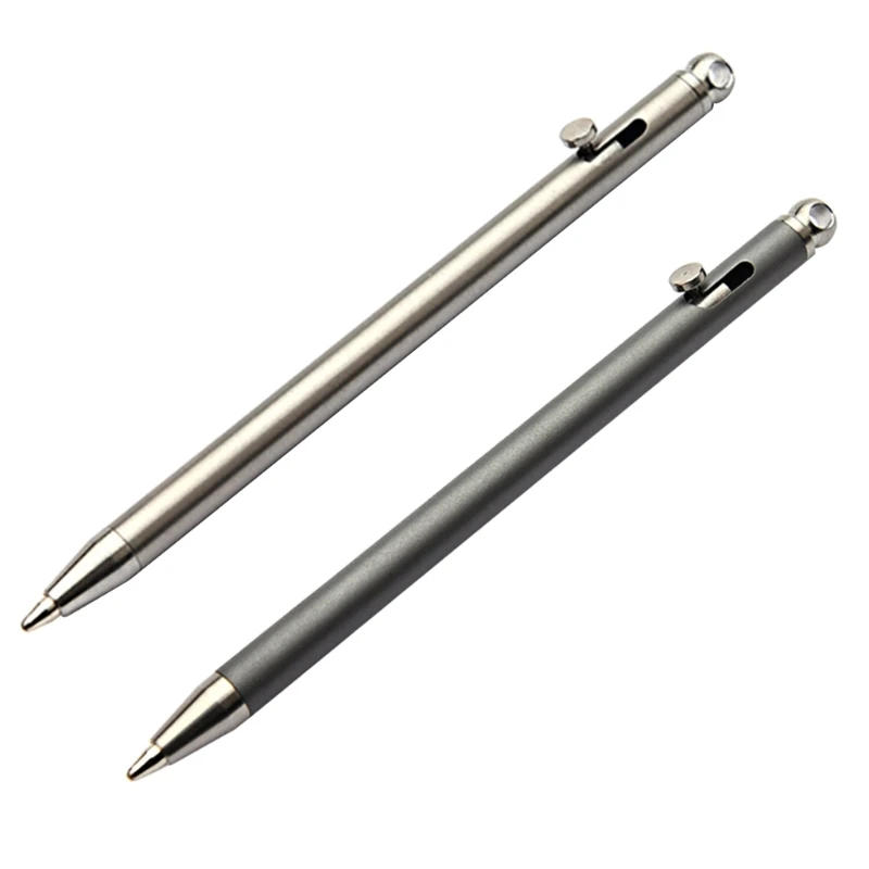 

Mini Pen Portable EDC-Gadget Tool Outdoor Equipment Pen Signature Pen Keychain Ballpoint Pen for Hiking Camping