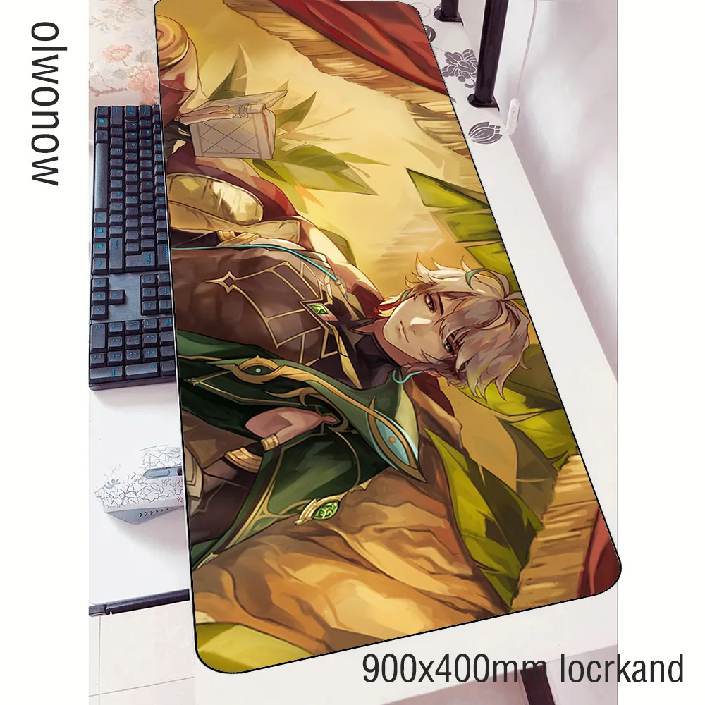 

Alhaitham Mouse Pad Gamer Gorgeous Gaming Mousepad 700x300x4mm Notbook Desk Mat Colourful Padmouse Games Gamer Mats Gamepad