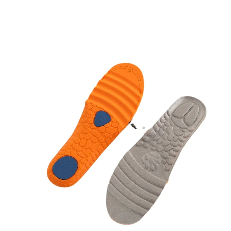 

Thick Non-Slip Massage Sports Leisure New Insoles Shock Absorption Breathable Sweat-Absorbing Hiking Full Foot Shoes Pad Brioche