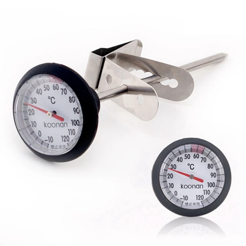 

Instant Kitchen Food Cooking Milk Coffee Probe Thermometer Clip-On Pointer Thermometer