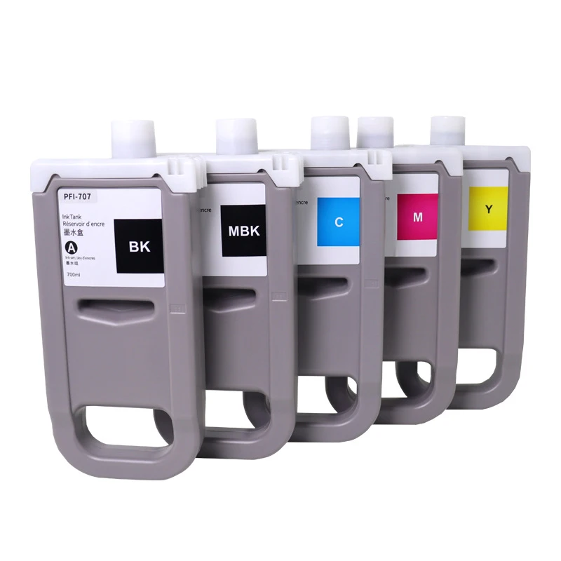 Цветной картридж smvp PFI-707 для принтеров Canon IPF830 IPF 840 850