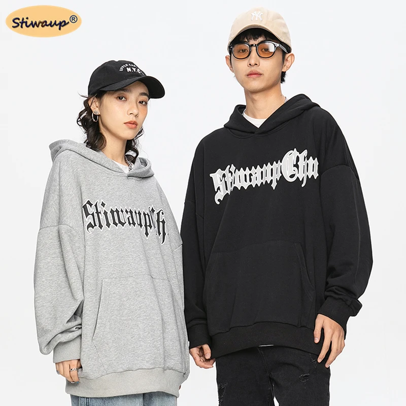 

Толстовка с капюшоном для женщин, весенняя одежда в готическом стиле для девочек, парная одежда, Женские повседневные свободные толстовки с...