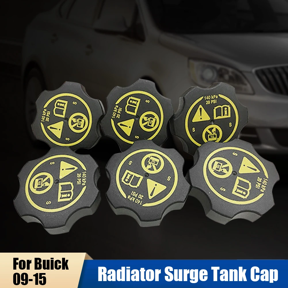 

5/10Pcs Car Radiator Cap Reservoir Surge Tank Cap for Buick Regal LaCrosse Ecelle Chevrolet Cruz Cruze Malibu 13502353