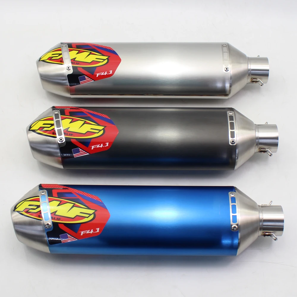 Длина 470 мм впускной отверстие 51 универсальный мотоцикл FMF глушитель с DB Killer