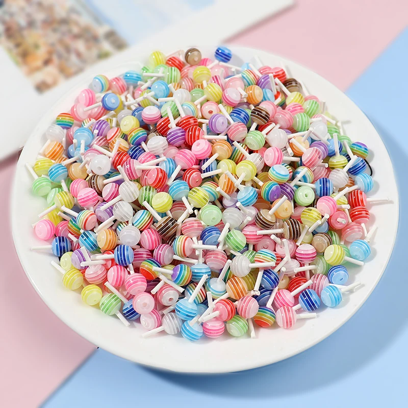 

30 шт. новые мини-подвески в форме люлипо для акриловых ногтей, смола, скрапбукинг, сделай сам, ювелирные изделия, украшения, аксессуары A129