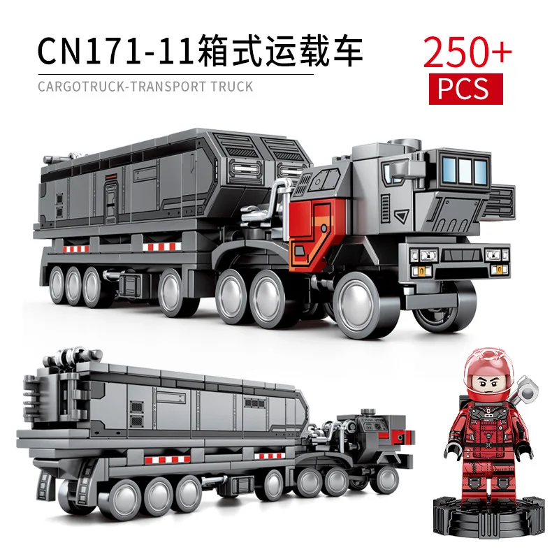 Конструктор военная модель земли MOC военный перевозчик Инженерная техника