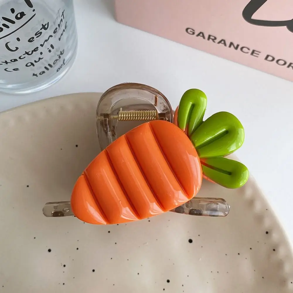 Милый ананас фрукты коготь для волос арбузный головной убор зажим когтей