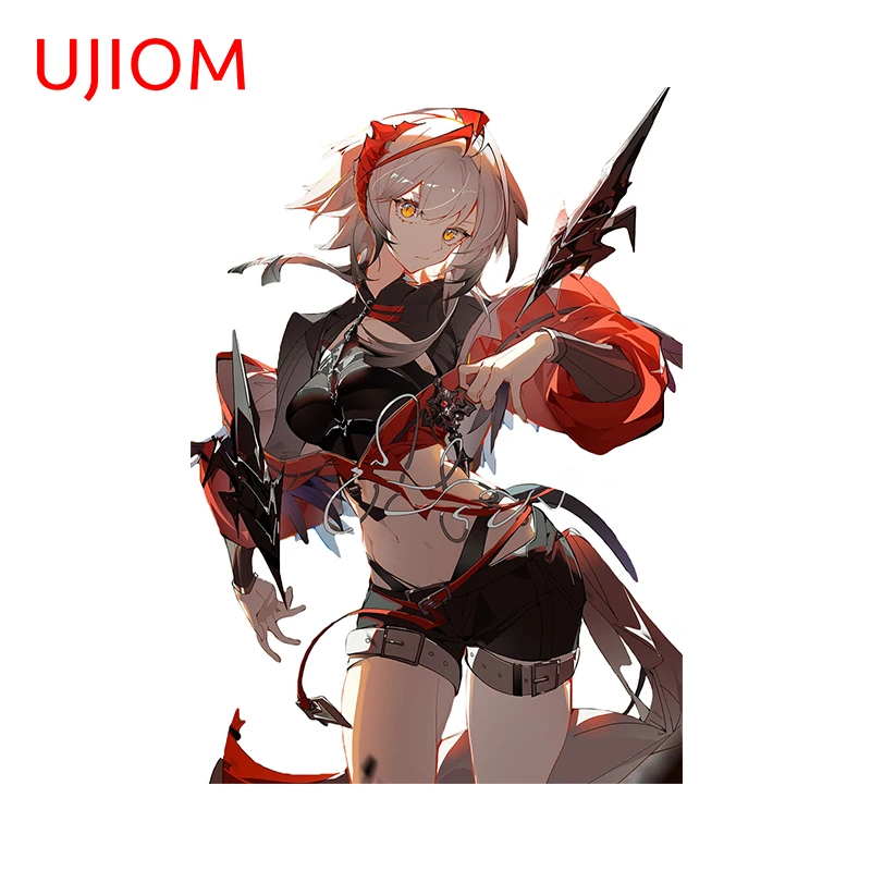 UJIOM 13 см X 9 2 сексуальные горячие игры девушки W наклейки на стену завораживающие