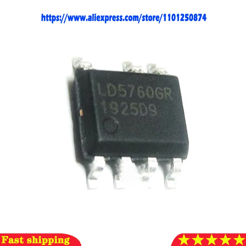 2 шт./лот LD5760GR LD5760AGR LD5760 5760 лапками углублением SOP-7 в наличии на складе
